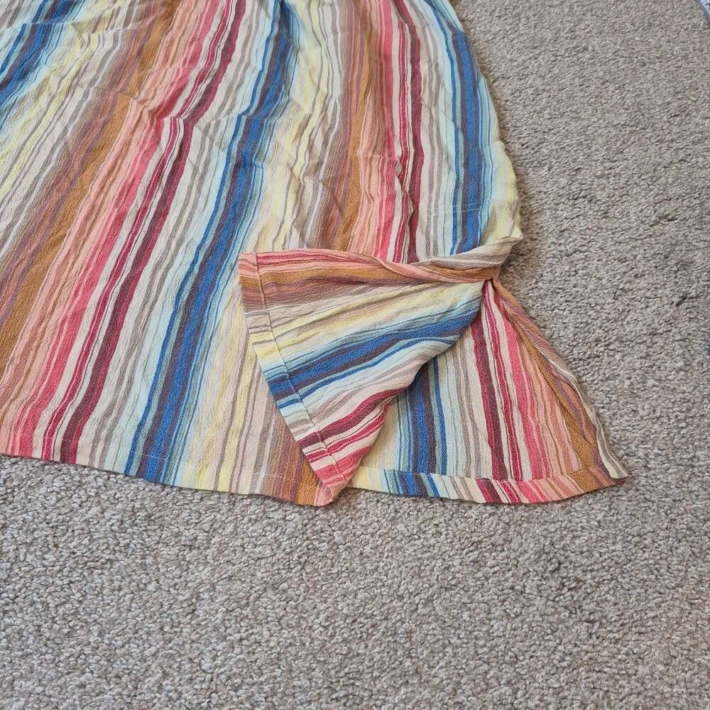 Prana Multicolor Striped Midi Dress - Picture 7 of 9